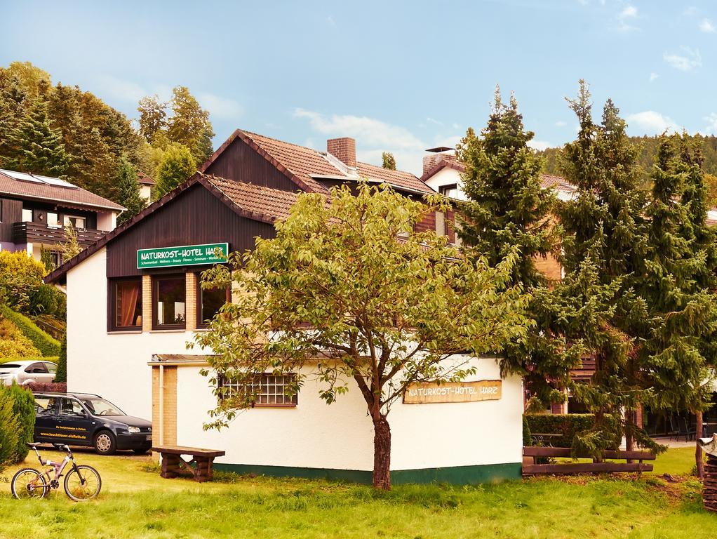 Naturkost-Hotel Harz Bad Grund Exteriör bild