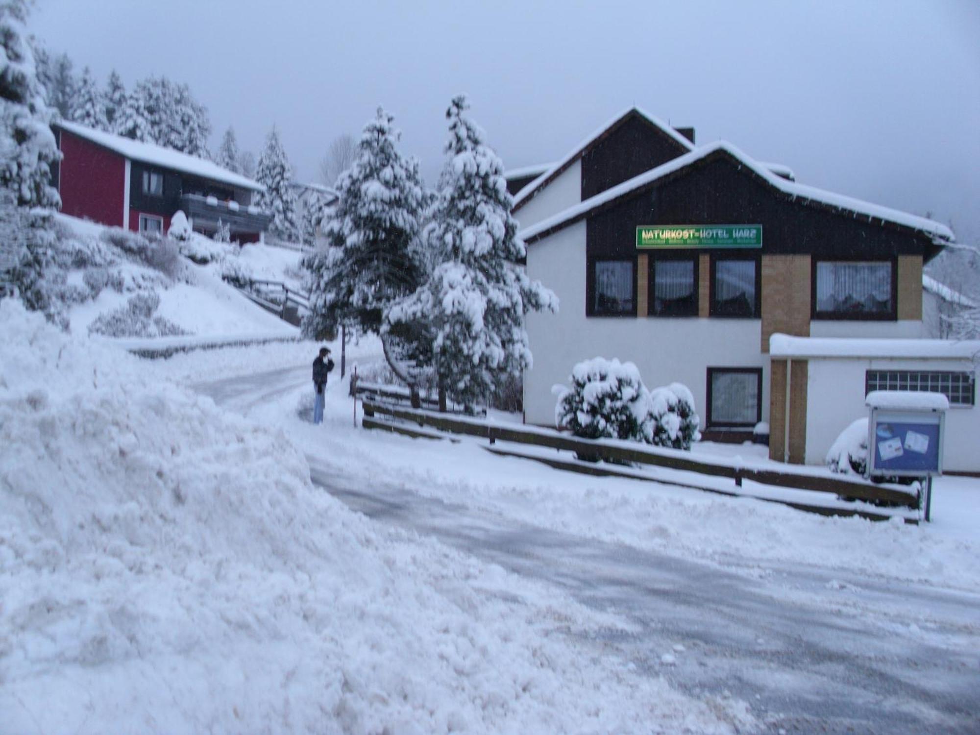 Naturkost-Hotel Harz Bad Grund Exteriör bild